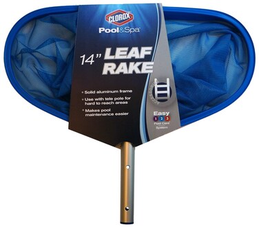 Clorox Pool&amp;Spa 94014CLX Leaf Rake, 14-Inch