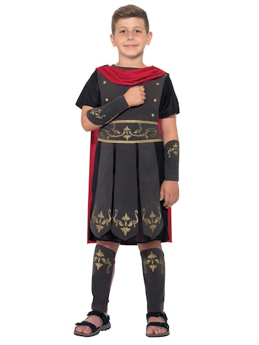 Smiffys Roman Soldier Costume Black