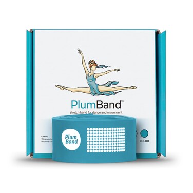 The PlumBand Stretch Band for Dance and Ballet &ndash; Premium Gift-Ready Package - Sizes for Kids &amp; Adults &ndash; Improve Your Splits, Flexibility and Strength with Stretching