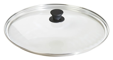 Lodge Round Tempered Glass Lid - Versatile Glass Lid for 15 Inch Skillets, Pans, and Dutch Ovens - Dishwasher Safe and Oven Safe up to 400&deg; - 15 Inch