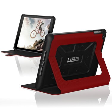 URBAN ARMOR GEAR [UAG] Folio iPad 9.7 (2017 5th Gen &amp; 2018 6th Gen) Metropolis Feather-Light Rugged [Magma] Military Drop Tested iPad Case
