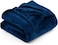 Utopia Bedding Fleece Blanket Twin Size Navy 300GSM Luxury Anti-Static Fuzzy Soft Microfiber Bed Blanket (90x66 Inch)