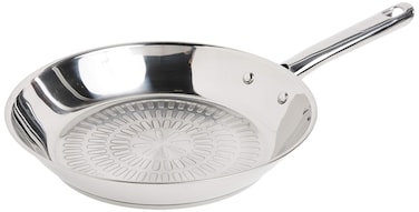 T-fal Performa Stainless Steel Saut&eacute; Pan 10.5 Inch Oven Broiler Safe 500F Cookware, Pots and Pans, Dishwasher Safe Silver
