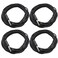 Seismic Audio Stage and Studio Patch Cable (SA-iEFRM25-4Pack)