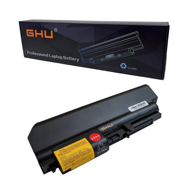 GHU New Battery 73 WH Replacement for 42T5264 42T5265 42t5230 41U3196 41U3197 41U3198 42T4644 42T4531 42T4532 42T4552 42T4677 Compatible with Lenovo IBM ThinkPad R400 T400 T61(Wide Screen) R61