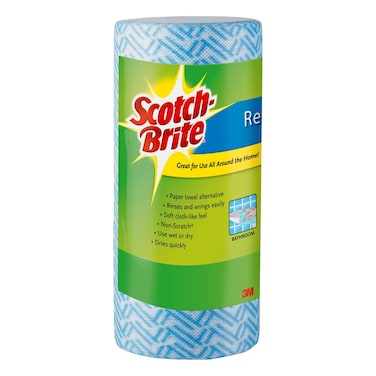 Scotch-Brite&trade; Multipurpose Reusable Wipes, Pack Of 40 Wipes