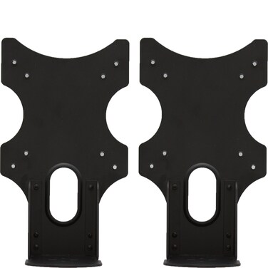 WALI Mount Adapter Bracket for Samsung Monitors S20C300BL, PX2370, S23C350H, and S24B300EL (VSA001-2), 2 Pack, Black