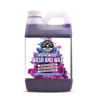 Chemical Guys CWS20764 Extreme Bodywash &amp; Wax Foaming Car Wash Soap (For Foam Cannons, Guns or Bucket Washes) For Cars, Trucks, Motorcycles, RVs More, 64 fl oz (Half Gallon) Grape Scent