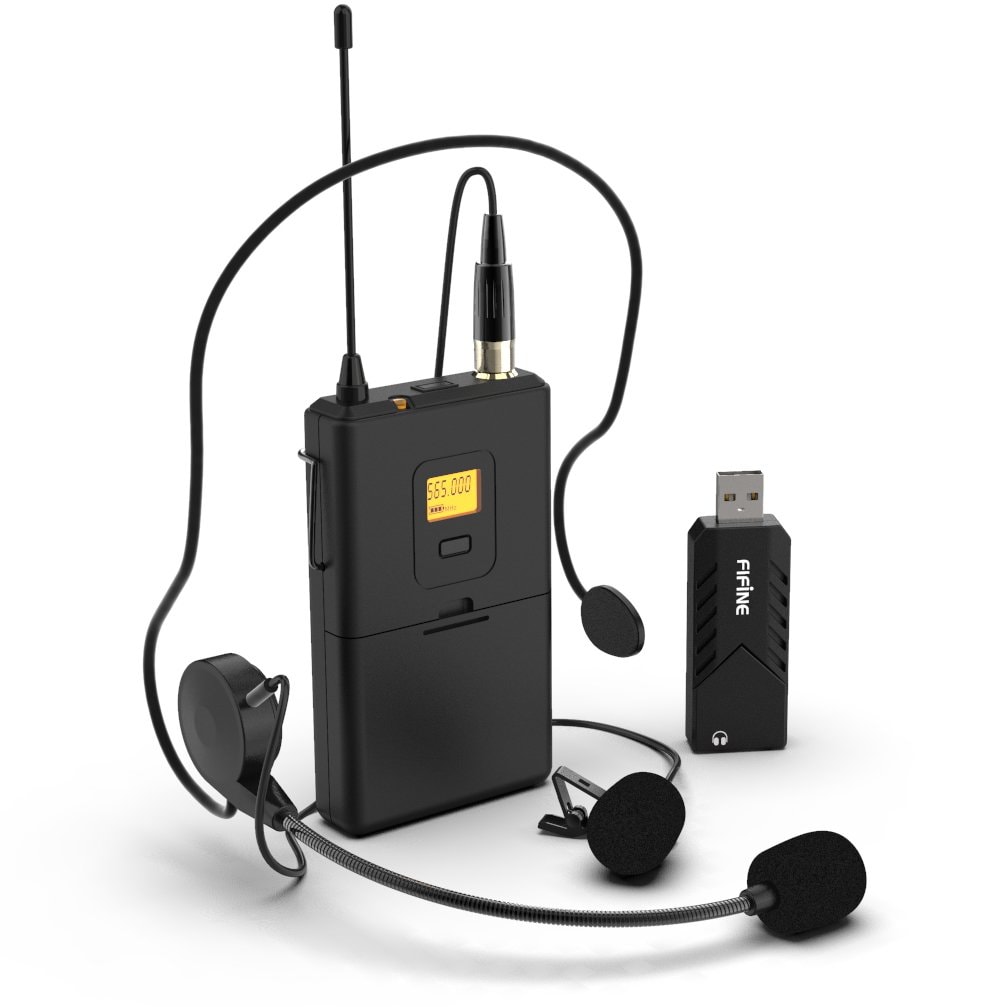 fifine Fifine Wireless Microphone System K031b usb