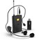 FIFINE Wireless Microphones for Computer, USB Wireless Microphone System for PC and Mac, Headset UHF System with USB Receiver,Transmitter, Headset and Clip Lavalier Lapel Mic-K031B