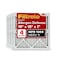 Filtrete 18x18x1 AC Furnace Air Filter, MERV 11, MPR 1000, Micro Allergen Defense, 3-Month Pleated 1-Inch Electrostatic Air Cleaning Filter, 4 Pack (Actual Size 17.81 x 17.81 x 0.81 in)