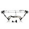 SereneLife Compound Bow, Adjustable Draw Weight 30-70 lbs with Max Speed 320 fps - Right Handed (SLCOMB10),Black