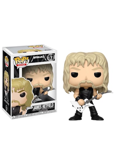 Funko Pop! Rocks: Metallica - James Hetfield Collectible Figure, 36 months to 1200 months