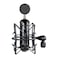 Blue Blackout Spark SL XLR Condenser Microphone for Pro Recording, Streaming, Podcasting, Gaming, with Large Diaphragm Cardioid Mic Capsule, Shockmount, Detailed Natural Sound, Protective Case - Black