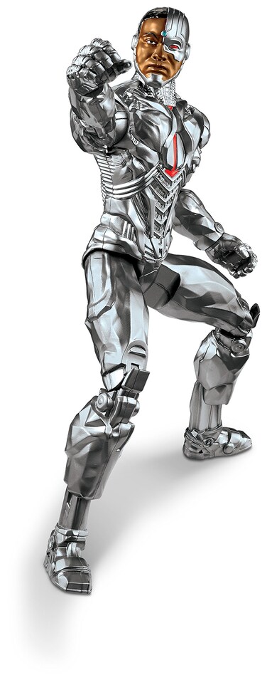 Mattel Justice League True-Moves Series Cyborg Figure
