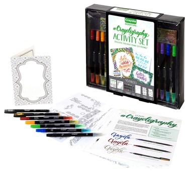Crayola Signature Crayoligraphy Hand Lettering Art Set, Gift for Teens, Mothers Day Gifts, Age 14+