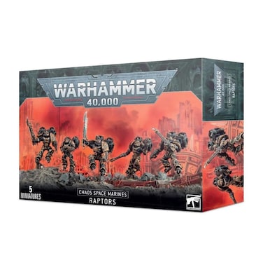 Games Workshop 99120102082" Chaos Space Marine Raptors Plastic Kit, for 12 years to 99 years