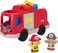 Fisher-Price Little People Toddler Toy Helping Others Fire Truck with Music Lights &amp; Figures for Preschool Pretend Play Kids Ages 1+ Years