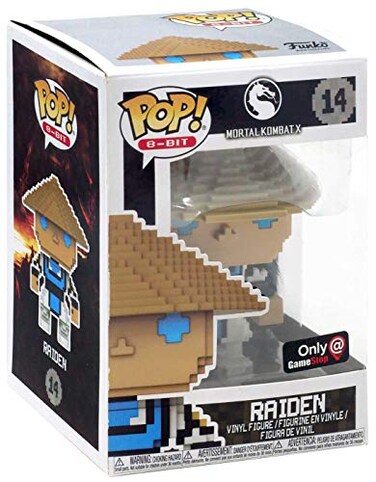 Funko Raiden - Mortal Kombat X 8-Bit Pop! Vinyl Figure #14 GameStop Exclusive