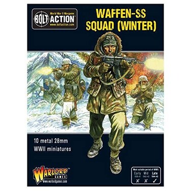 Warlord Games, Winter SS squadt, Bolt Action Wargaming Miniatures