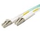 FCD - 4M OM3 LC LC Fiber Optic Cable   10Gb Duplex 50/125 LC to LC Multimode Jumper 4 Meter (13.12ft)   1g 10g 40g dplx mmf 10gbase sfp+ Aqua ofnr lommf lc-lc