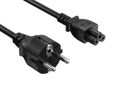 CableLeader 6ft European 3-Prong Notebook Power Cord (CEE 7/7 to IEC320 C5)