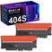 E-Z Ink Compatible Toner Cartridge Replacement for Samsung 404 404S CLT-K404S to use with Xpress C430 C430W C480 C480FW Xpress SL-C430W SL-C480FW Printer Tray (Black, 2 Pack)