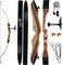 KESHES Takedown Recurve Bow and Arrow Set for Adults &amp; Teens 62" - 15-60lb Draw Weight, Right &amp; Left Handed Bows - Archery Set with Bowstring, Arrow Rest, Stringer Tool, and Bow Sight