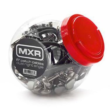 MXR Patch Cable Display Jar 6 in 15 cm - 20 Count (DCP06J)