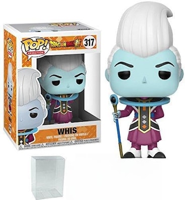 Funko Pop! Anime: Dragon Ball Super - Whis Vinyl Figure (Bundled with Pop Box Protector CASE)