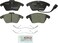 BOSCH BC1107 QuietCast Premium Ceramic Disc Brake Pad Set - Compatible with Select Audi A3, TT; Volkswagen Beetle, CC, Eos, Golf, GTI, Jetta, Passat, Passat CC; Rabbit + More; FRONT