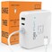 Mac Book Pro Charger - 100W USB C Fast Charger for MacBook Pro - with Additional Charging Ports (USBC &amp; USB), Extra-Long 131-inch Charger, Compatible with MacBook Pro and MacBook Air 13" - 16