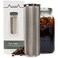 Cold Brew Coffee Maker for Wide Mouth Mason Jar - Stainless Steel Iced Coffee Cold Brew Filter &amp; Infuser Maker for Tea &amp; Fruit Water -Versatile Mason Jar Coffee Brewer &amp; Tea Strainer Kit (64oz/2qt)