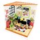 Rolife Dollhouse DIY Miniature Kits -1/24 Scale Living Room Model Gifts for Teens/Grown-ups (Locus's Sitting Room)