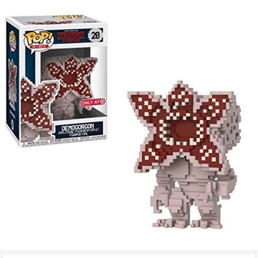 Pop Figure 8 bit Stranger Things Demogorgon Exclusive