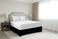 Premium Queen Size Bedskirt 800TC 100% Egyptian Cotton White Bed Skirt Queen Size 12" Drop Length, Tailored Fit, Elegant Pleated Style - White