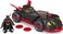 Fisher-Price Imaginext DC Super Friends Batman Toy Ninja Armor Batmobile &amp; Figure Set for Preschool Pretend Play Kids Ages 3+ Years