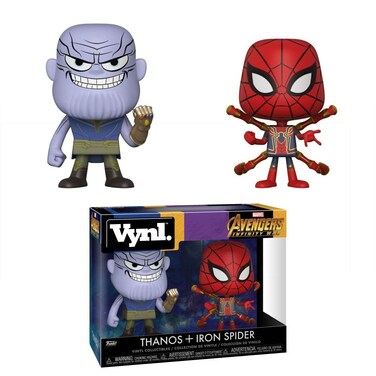 Funko Vynl Marvel: Avengers Infinity War - Thanos &amp; Iron Spider, Multicolor