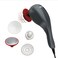 Wahl Heat Therapy Corded Vibratory Therapeutic Body Massager &ndash; Heated Handheld Massage with Two Speeds Low and High to Relieve Neck, Shoulder, Muscle, Leg &amp; Back Pain - Model 4196-1201