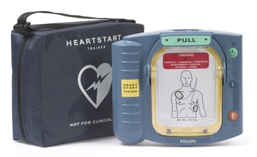 Philips HeartStart Home and OnSite AED Defibrillator Trainer with Zippered Carry Case, for Training Purposes Only, M5085A