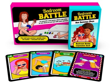 Tingletouch Games Bedroom Battle - Summer Edition - A Romantic Game for Couples