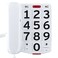 Home Intuition Big Button Corded Phone for Hearing and Visually Impaired Telephone for Seniors with Extra Loud Ringer