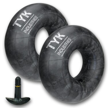 Two TYK Industries 16x6.50/7.50-8 Lawn Tire Inner Tube for 16x6.50-8 or 16x7.50-8 Tires