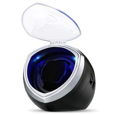 Single Automatic Watch Winder with Quiet Motor, 4 Rotation Mode Settings, Suitable for Men&rsquo;s and Ladies Wrist Watch