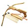 Adventure Awaits! - Handmade Wood Toy Crossbow Set - 10 Wood Arrows and a Quiver - for Outdoor Play