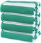 Utopia Towels 4 Pack Cabana Stripe Beach Towel, 30 by 60 Inches, Oversized 100% Ring Spun Cotton Pool Towels, Highly Absorbent Quick Dry Bath Towels for Bathroom, and Swim, Green
