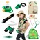 Born Toys Kids Camping Gear w/Outdoor Explorer Kit for Kids Ages 3-7 Includes Safari Outfit, Kids Flashlight, Kids Binoculars, Bug Collection Kit for Kids Toddler Costumes for Boys w/Bug Viewer