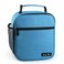 Hap Tim Insulated Lunch Bag for Men Women,Reusable Lunch Box, Spacious Lunchbox Adult, Blue (18654-BL)
