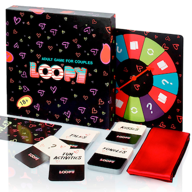 LOOPY Adult Game for Couples - Date Night Box - Couples Games and Couples Gifts to Spice Up Relationships and Communication