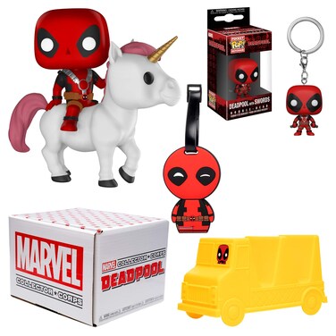 Funko Marvel Collector Corps Subscription Box - Deadpool Theme, July, Multicolor